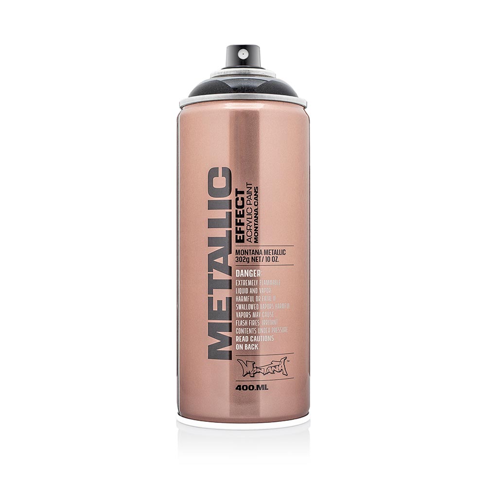 Montana Effect Metallic Sprey Boya 400ml Metallic Black EMC 9000