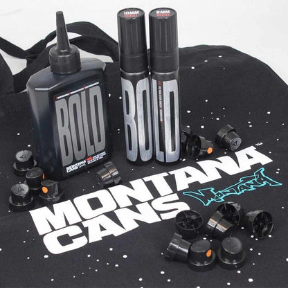 Montana Bold Permanent Markör Yedek Mürekkep 200ml Deep Black