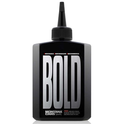Montana Bold Permanent Markör Yedek Mürekkep 200ml Deep Black