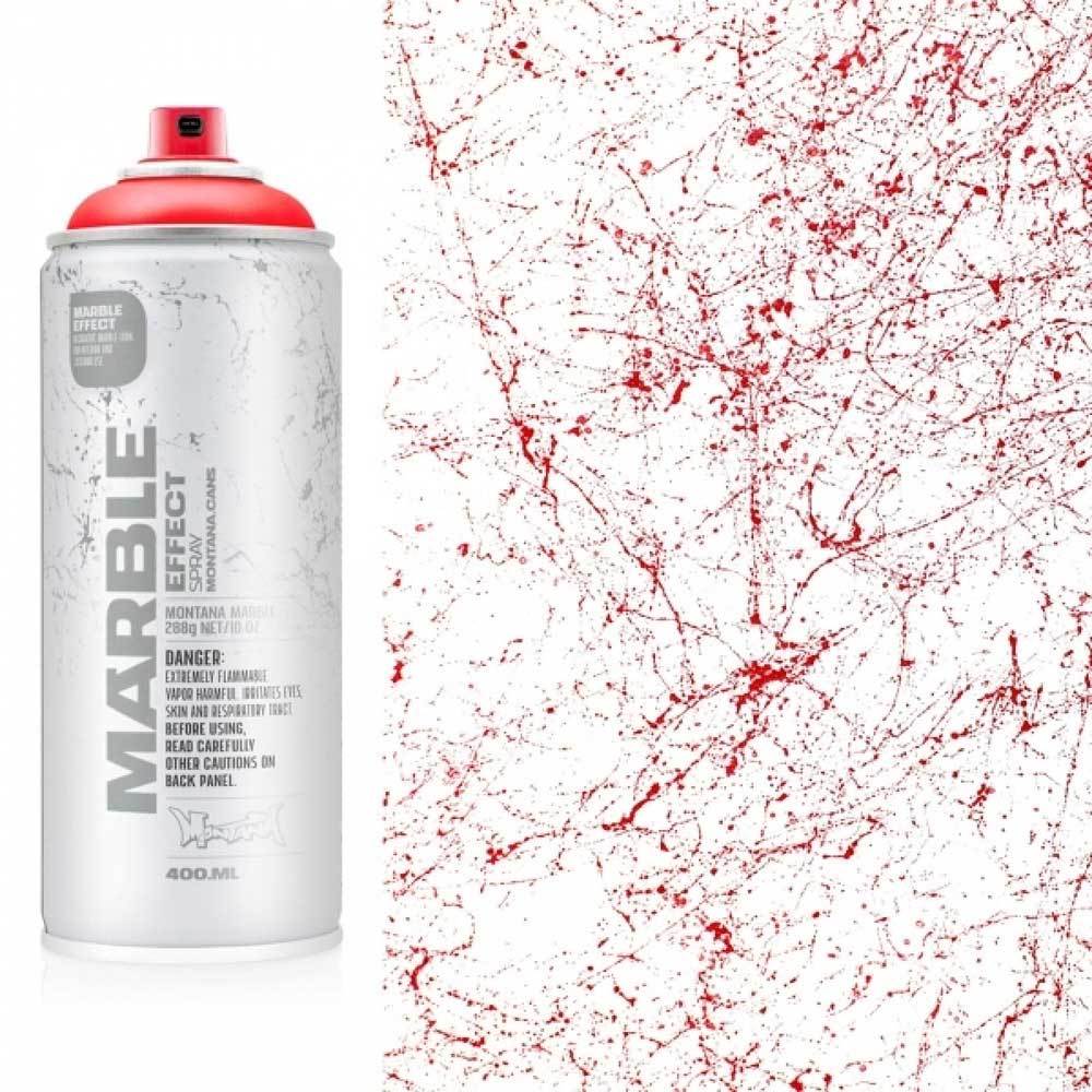 Montana Effect Marble Sprey Boya 400ml Red EM 3000