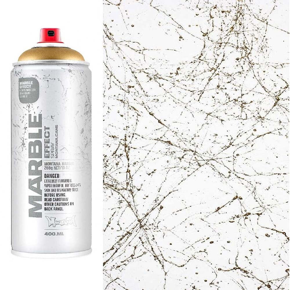Montana Effect Marble Sprey Boya 400ml Gold EM GOLD