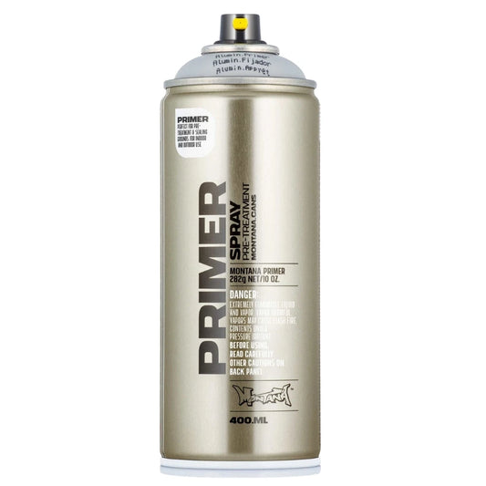 Montana Tech Sprey Alüminyum Yüzeyler İçin Astar Boya 400ml T2450
