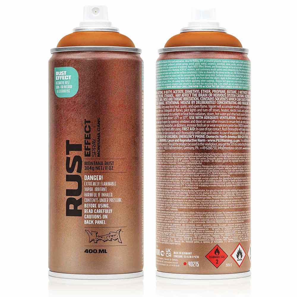 Montana Effect Rust Sprey Boya 400ml Orange Brown ER8000