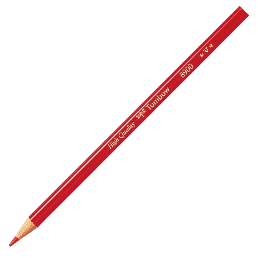 Tombow 8900 Renkli Kurşun Kalem Vermillion Kırmızı