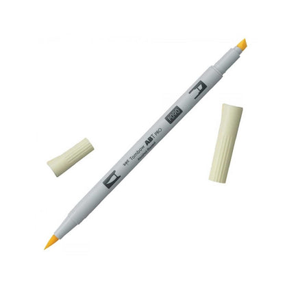 Tombow AB-T PRO Dual Brush Pen Grafik Kalemi Baby Yellow 090