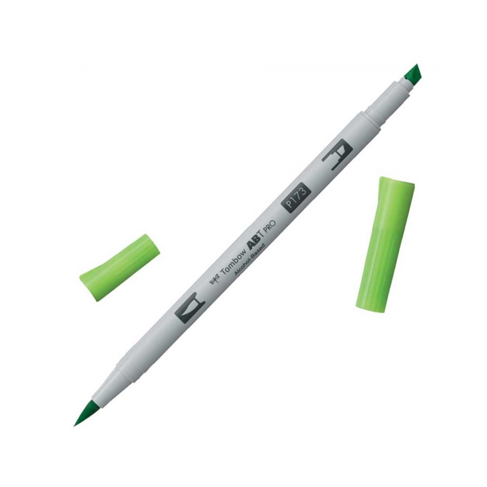 Tombow AB-T PRO Dual Brush Pen Grafik Kalemi Willow Green 173
