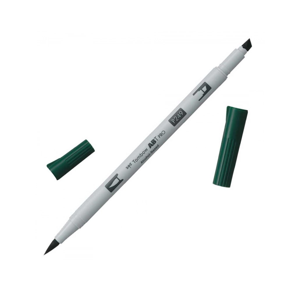 Tombow AB-T PRO Dual Brush Pen Grafik Kalemi Hunter Green 249