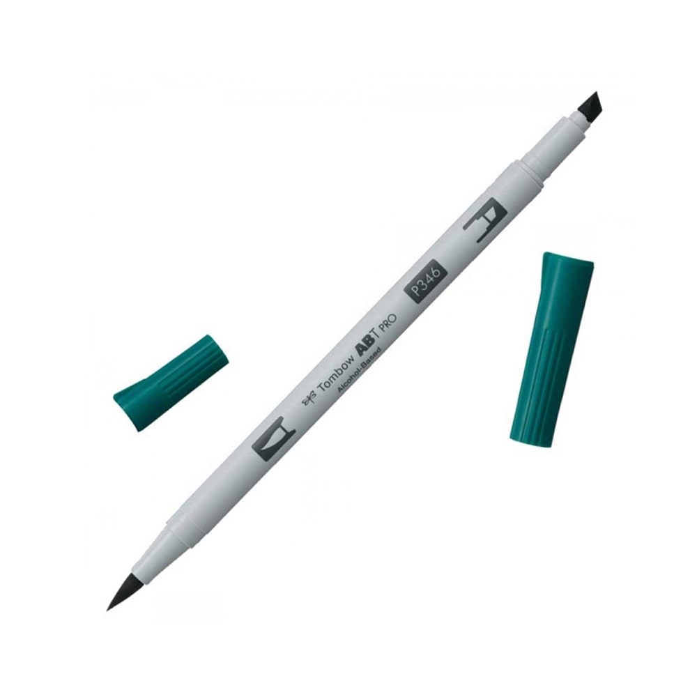 Tombow AB-T PRO Dual Brush Pen Grafik Kalemi Sea Green 346
