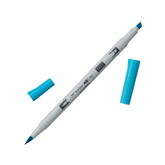 Tombow AB-T PRO Dual Brush Pen Grafik Kalemi Process Blue 452