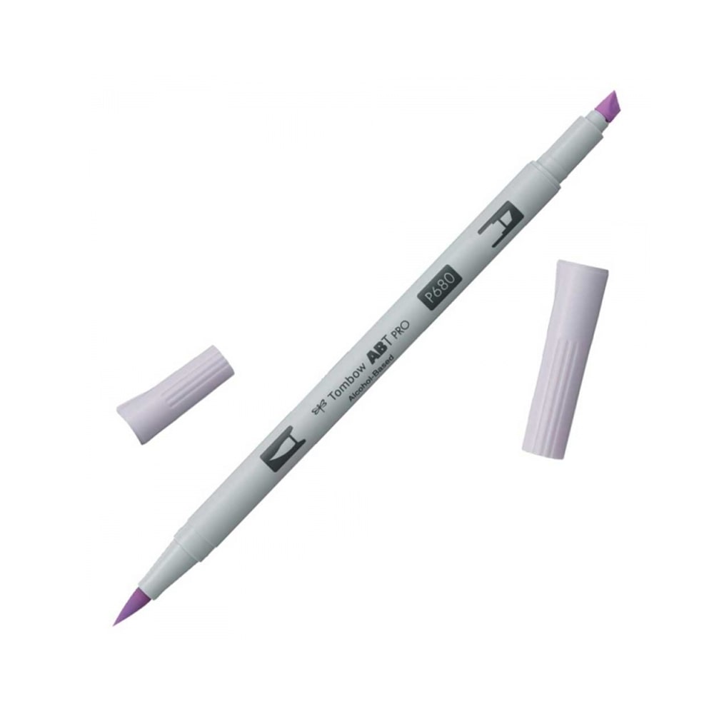 Tombow AB-T PRO Dual Brush Pen Grafik Kalemi Ice Pink 680