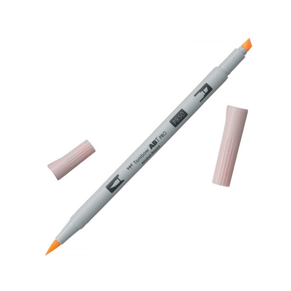 Tombow AB-T PRO Dual Brush Pen Grafik Kalemi Light Apricot 850 (Flesh)
