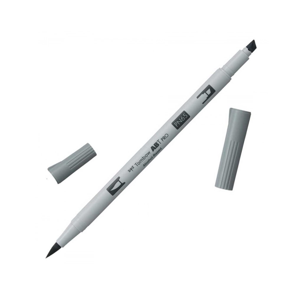 Tombow AB-T PRO Dual Brush Pen Grafik Kalemi Cool Gray 5 N65