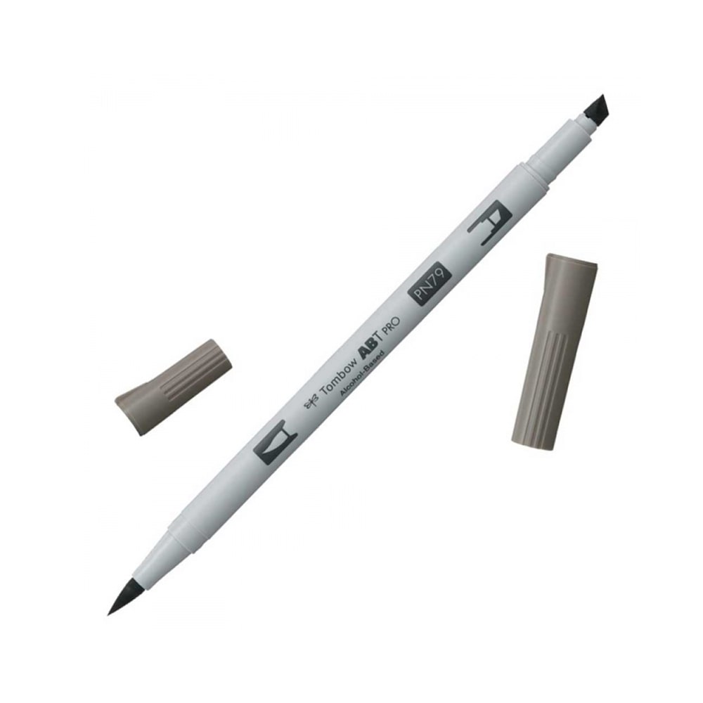 Tombow AB-T PRO Dual Brush Pen Grafik Kalemi Warm Gray 2 N79