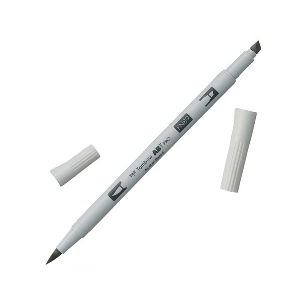 Tombow AB-T PRO Dual Brush Pen Grafik Kalemi Warm Gray 1 N89