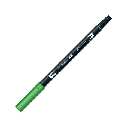 Tombow AB-T Dual Brush Pen Grafik Kalemi Light Green 195