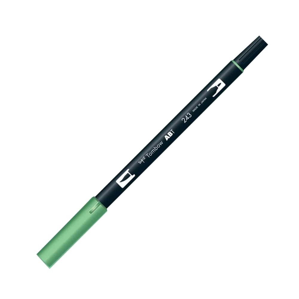 Tombow AB-T Dual Brush Pen Grafik Kalemi Mint 243