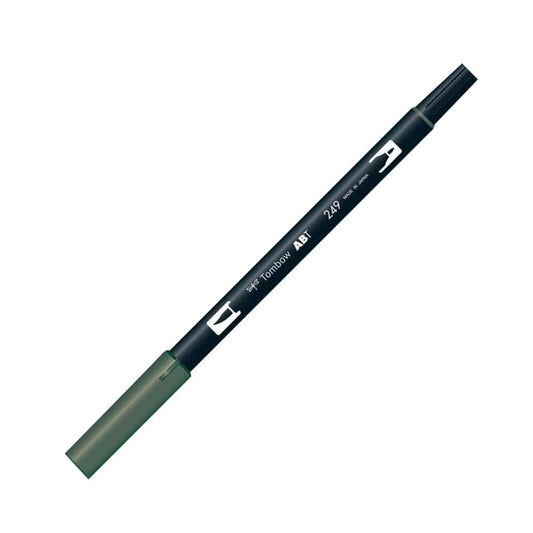 Tombow AB-T Dual Brush Pen Grafik Kalemi Hunter Green 249