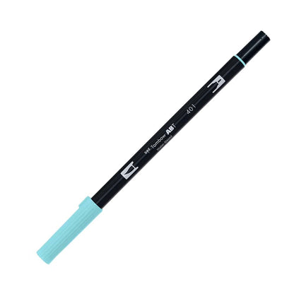 Tombow AB-T Dual Brush Pen Grafik Kalemi Aqua 401