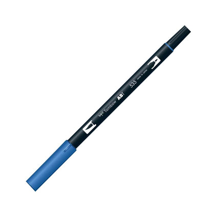 Tombow AB-T Dual Brush Pen Grafik Kalemi Cobalt Blue 535