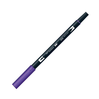 Tombow AB-T Dual Brush Pen Grafik Kalemi Violet 606