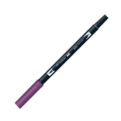 Tombow AB-T Dual Brush Pen Grafik Kalemi Royal Purple 676