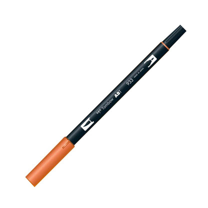 Tombow AB-T Dual Brush Pen Grafik Kalemi Orange 933
