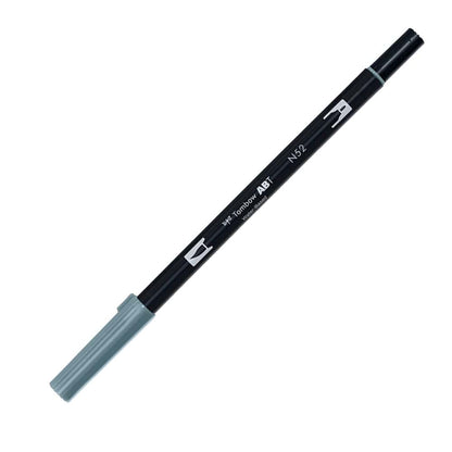 Tombow AB-T Dual Brush Pen Grafik Kalemi Cool Gray 8 N52
