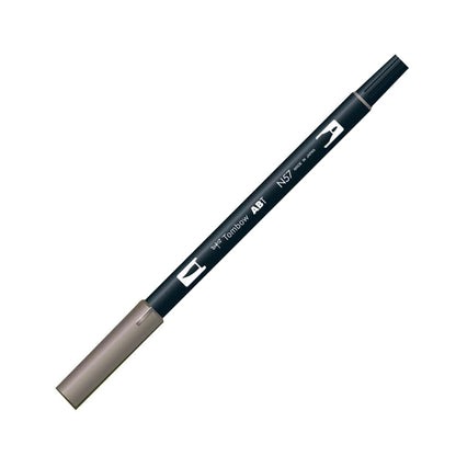 Tombow AB-T Dual Brush Pen Grafik Kalemi Warm Gray 5 N57