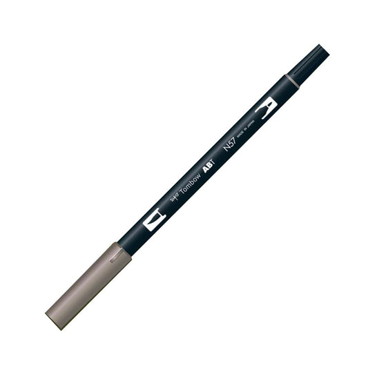 Tombow AB-T Dual Brush Pen Grafik Kalemi Warm Gray 5 N57