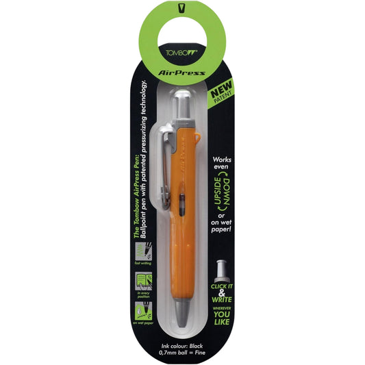 Tombow AirPress Tükenmez Kalem 0,7mm Turuncu
