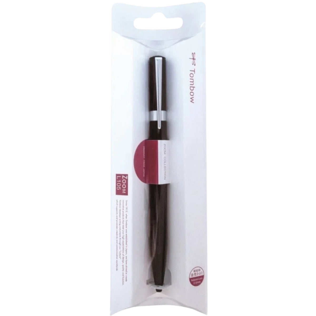 Tombow ZOOM L105 Tükenmez Kalem 0,5mm Siyah