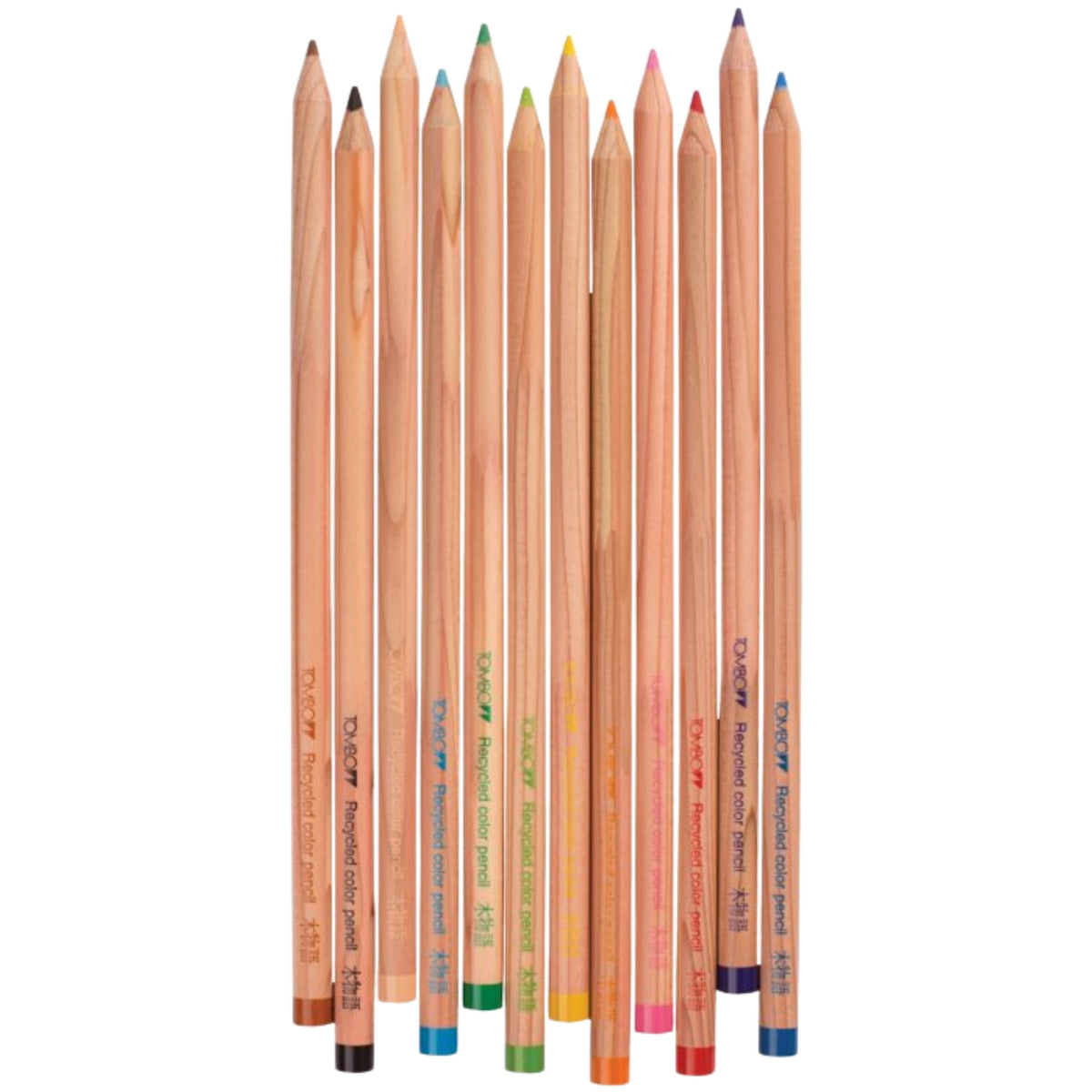 Tombow Geri Dönüştürülmüş Boya Kalemi Seti Metal Kutulu 12 Renk
