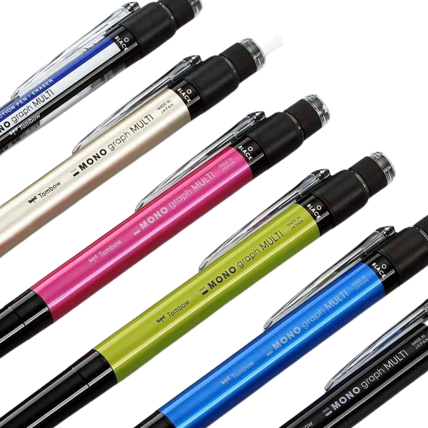 Tombow MONO graph MULTI Tükenmez Kalem 0,5mm Yeşil Limon