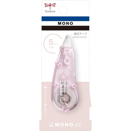 Tombow MONO CC Şerit Silici 5mmx6m Soft Pembe