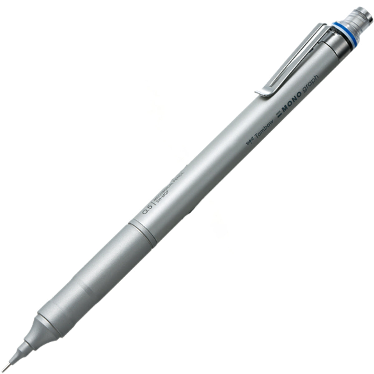 Tombow MONO Graph Fine Mekanik Kurşun Kalem 0,5mm PP Kutulu Gümüş