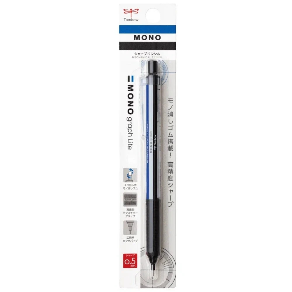 Tombow MONO Graph Lite Mekanik Kurşun Kalem 0,5mm Standart - Blisterli