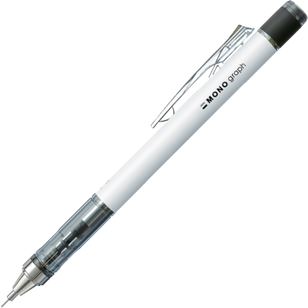 Tombow MONO Graph Neon Mekanik Kurşun Kalem 0.5mm Beyaz (Blisterli)
