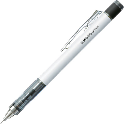 Tombow MONO Graph Neon Mekanik Kurşun Kalem 0.5mm Beyaz (Blisterli)