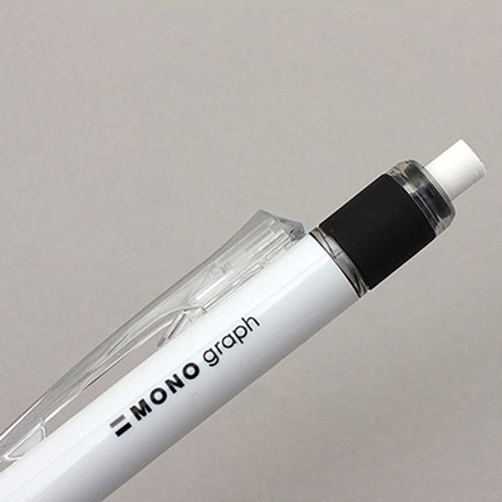 Tombow MONO Graph Neon Mekanik Kurşun Kalem 0.5mm Beyaz (Blisterli)