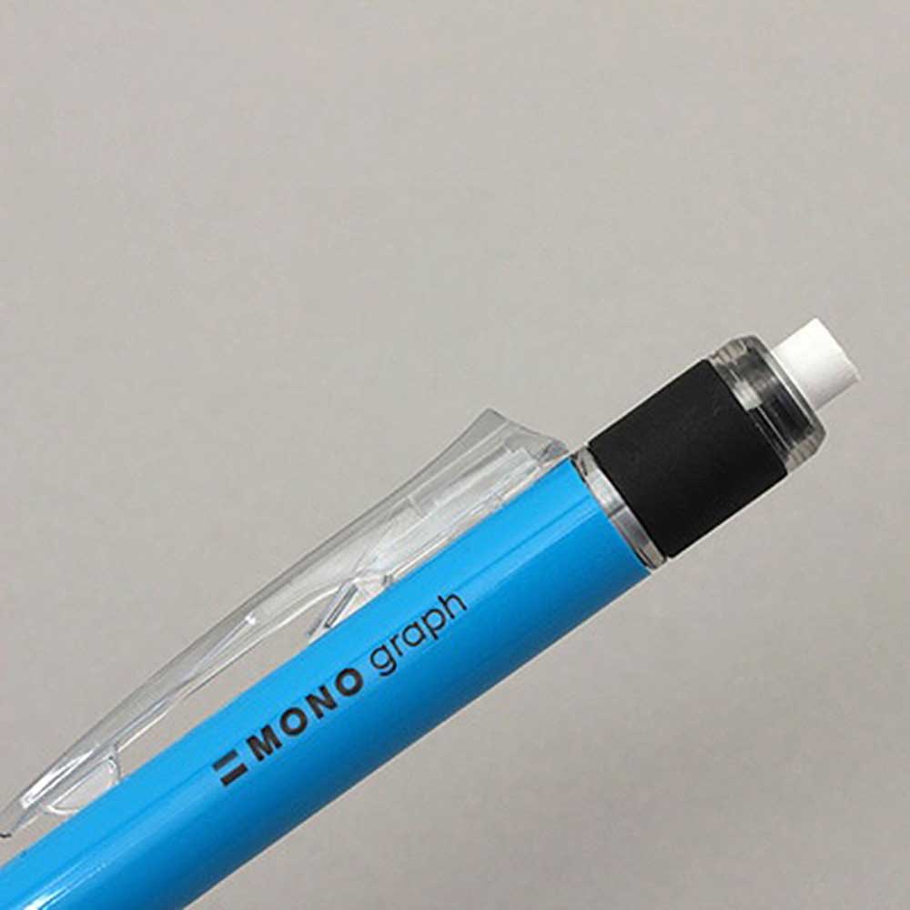 Tombow MONO Graph Neon Mekanik Kurşun Kalem 0.5mm Neon Mavi (Blisterli)