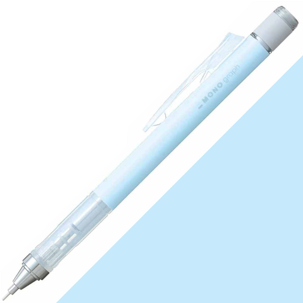 Tombow MONO Graph Pastel Mekanik Kurşun Kalem 0.3mm Buz Mavi (Blisterli)