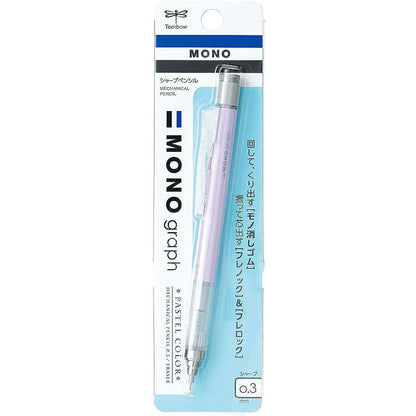 Tombow MONO Graph Pastel Mekanik Kurşun Kalem 0.3mm Lavanta (Blisterli)