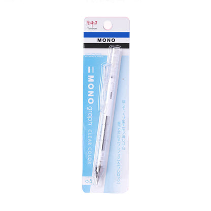 Tombow MONO Graph Mekanik Kurşun Kalem 0.5mm Şeffaf (Blisterli)