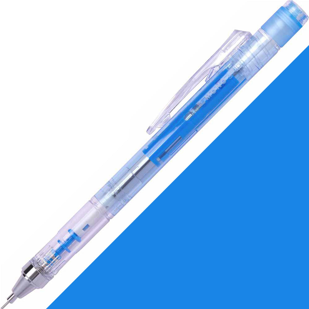 Tombow MONO Graph Mekanik Kurşun Kalem 0.5mm Şeffaf Mavi (Blisterli)