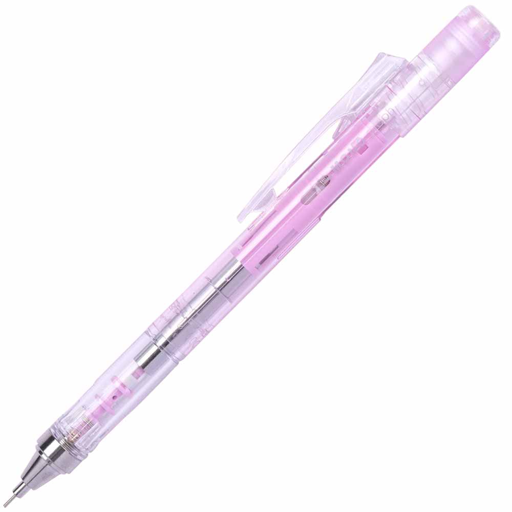 Tombow MONO Graph Mekanik Kurşun Kalem 0.5mm Şeffaf Pembe (Blisterli)