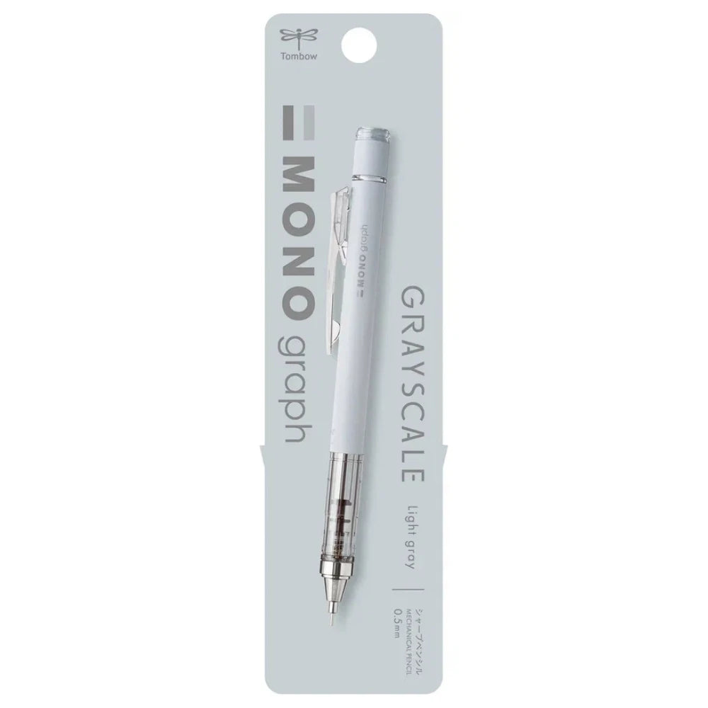 Tombow MONO Graph Grayscale Mekanik Kurşun Kalem 0,5mm Açık Gri