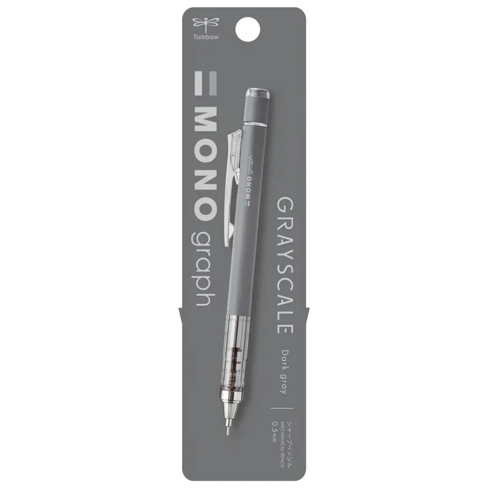 Tombow MONO Graph Grayscale Mekanik Kurşun Kalem 0,5mm Koyu Gri