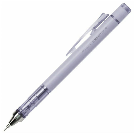 Tombow MONO Graph Mineral Mekanik Kurşun Kalem 0,5mm Şeffaf Mor - Blisterli