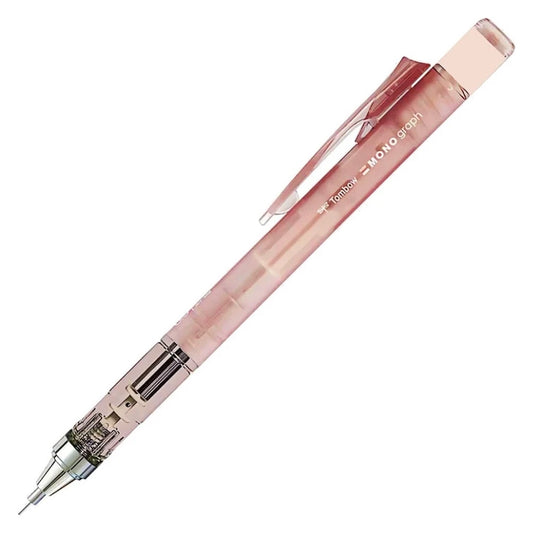 Tombow MONO Graph Pastel Glass Mekanik Kurşun Kalem 0,5mm Cam Kahve - Blisterli