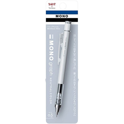Tombow MONO Graph Neutral Mekanik Kurşun Kalem 0,5mm Blisterli Mat Gri